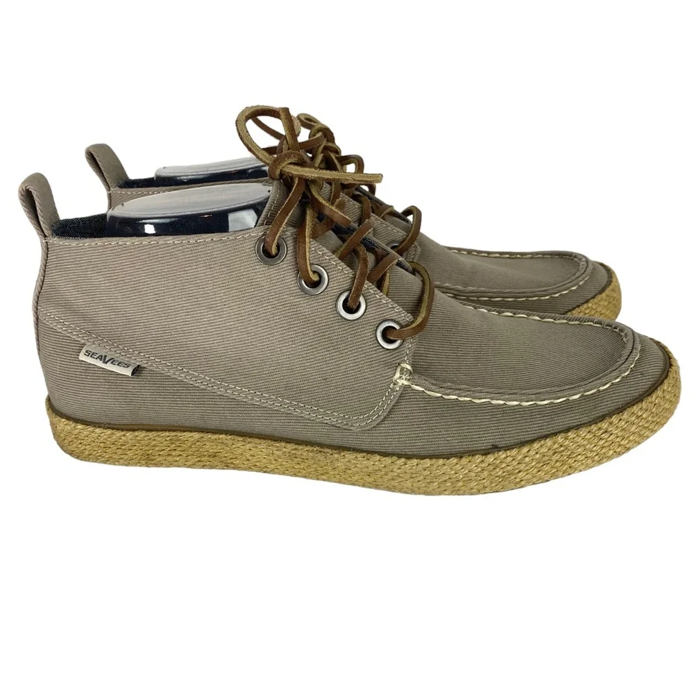 Seavees Bayside Moc Chukka Shoes Boots Size 8